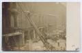 Primary view of [Postcard with a Photo of Firemen Going up a Ladder]