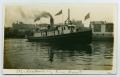Primary view of [Postcard with a Photograph of a Milwaukee Fire Boat]