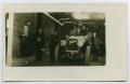 Postcard: [Postcard with a Photograph of a Robinson Fire Truck and Firemen]