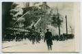 Primary view of [Postcard with a Photograph of the H. W. Johns-Manville Co. Fire in 1909]