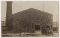 Primary view of [Postcard of an Old Fire Station in Iowa]