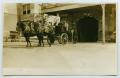 Postcard: [Postcard with a Fire Wagon Belonging to the Austin Fire Department]