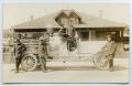 Primary view of [Postcard with a Photo of a Long Beach Fire Department Truck]