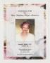 Pamphlet: [Funeral Program for Darlene Boyd Andrews, April 9, 2011]