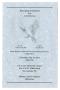 Pamphlet: [Funeral Program for Curie Haynes, May 26, 2011]
