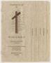 Pamphlet: [Funeral Program for Isaac A. Alcorn, April 5, 1995]