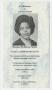 Pamphlet: [Funeral Program for Theodora McKinney Holden, November 25, 1994]