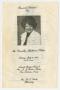 Pamphlet: [Funeral Program for Drucilla Matthews Gilder, July 8, 1983]