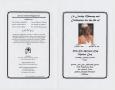 Thumbnail image of item number 3 in: '[Funeral Program for Ruth Ella Bateman Clay, January 14, 2014]'.