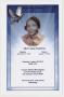 Pamphlet: [Funeral Program for Alice Louise Fontelroy, August 25, 2012]