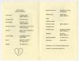 Thumbnail image of item number 2 in: '[Funeral Program for Francis Bernard Guilbeau, February 6, 2013]'.