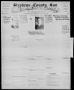 Thumbnail image of item number 1 in: 'Stephens County Sun (Breckenridge, Tex.), Vol. 9, No. 21, Ed. 1, Thursday, November 24, 1938'.