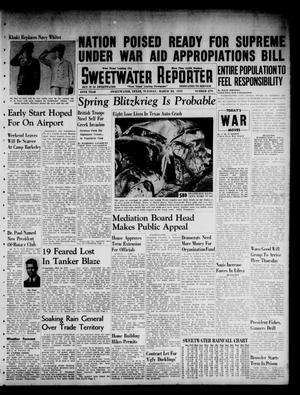 Primary view of object titled 'Sweetwater Reporter (Sweetwater, Tex.), Vol. 44, No. 279, Ed. 1 Tuesday, March 25, 1941'.