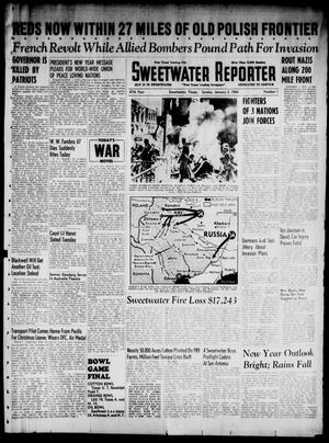 Primary view of object titled 'Sweetwater Reporter (Sweetwater, Tex.), Vol. 47, No. 1, Ed. 1 Sunday, January 2, 1944'.