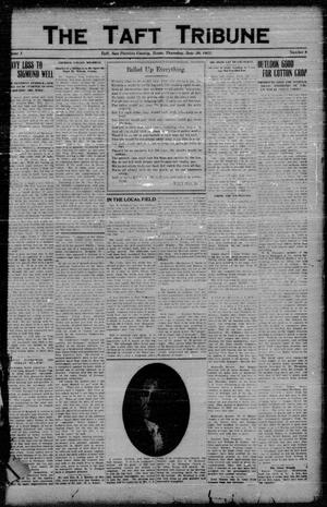 Primary view of object titled 'The Taft Tribune (Taft, Tex.), Vol. 1, No. 9, Ed. 1 Thursday, June 30, 1921'.