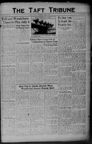 Primary view of object titled 'The Taft Tribune (Taft, Tex.), Vol. 11, No. 9, Ed. 1 Thursday, July 2, 1931'.