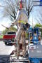 Primary view of [Assembling a Statue attached to a Forklift #4]