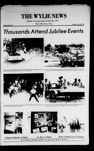 Primary view of object titled 'The Wylie News (Wylie, Tex.), Vol. 32, No. 6, Ed. 1 Thursday, July 26, 1979'.