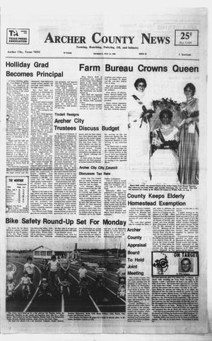 Primary view of object titled 'Archer County News (Archer City, Tex.), No. 28, Ed. 1 Thursday, July 15, 1982'.