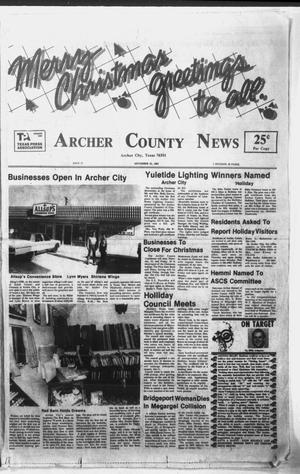 Primary view of object titled 'Archer County News (Archer City, Tex.), No. 51, Ed. 1 Thursday, December 23, 1982'.