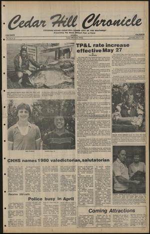 Primary view of object titled 'Cedar Hill Chronicle (Cedar Hill, Tex.), Vol. 10, No. 37, Ed. 1 Thursday, May 15, 1980'.