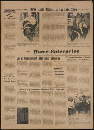 Primary view of The Howe Enterprise (Howe, Tex.), Vol. 9, No. 39, Ed. 1 Thursday, April 5, 1973