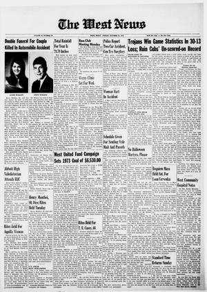 Primary view of The West News (West, Tex.), Vol. 82, No. 28, Ed. 1 Friday, October 27, 1972