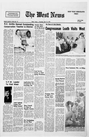 Primary view of object titled 'The West News (West, Tex.), Vol. 89, No. 16, Ed. 1 Thursday, April 19, 1979'.