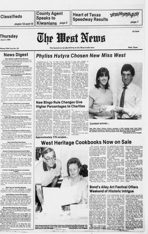 Primary view of The West News (West, Tex.), Vol. 95, No. 23, Ed. 1 Thursday, June 6, 1985