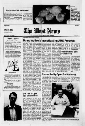 Primary view of The West News (West, Tex.), Vol. 94, No. 48, Ed. 1 Thursday, November 29, 1984