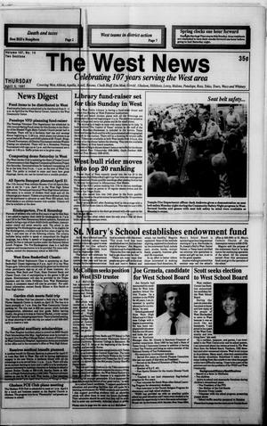 Primary view of The West News (West, Tex.), Vol. 107, No. 14, Ed. 1 Thursday, April 3, 1997
