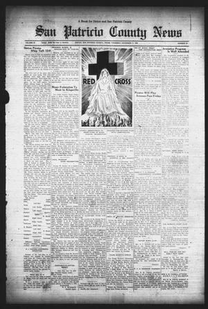 Primary view of object titled 'San Patricio County News (Sinton, Tex.), Vol. 24, No. 44, Ed. 1 Thursday, November 17, 1932'.