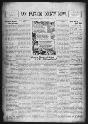 Primary view of object titled 'San Patricio County News (Sinton, Tex.), Vol. 16, No. 52, Ed. 1 Thursday, January 29, 1925'.