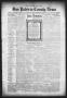 Thumbnail image of item number 1 in: 'San Patricio County News (Sinton, Tex.), Vol. 24, No. 32, Ed. 1 Thursday, August 25, 1932'.