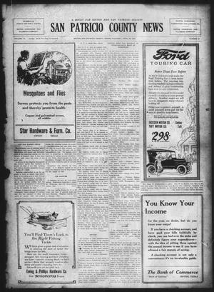 Primary view of object titled 'San Patricio County News (Sinton, Tex.), Vol. 15, No. 12, Ed. 1 Thursday, April 26, 1923'.