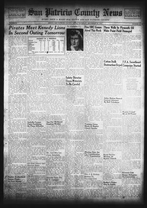 Primary view of San Patricio County News (Sinton, Tex.), Vol. 39, No. 38, Ed. 1 Thursday, September 25, 1947
