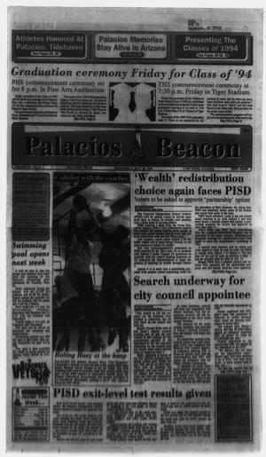 Primary view of object titled 'Palacios Beacon (Palacios, Tex.), Vol. 87, No. 21, Ed. 1 Wednesday, May 25, 1994'.