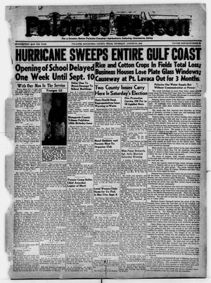 Primary view of object titled 'Palacios Beacon (Palacios, Tex.), Vol. 38, No. 35, Ed. 1 Thursday, August 30, 1945'.