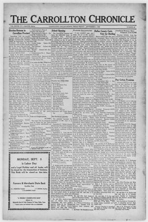 Primary view of object titled 'The Carrollton Chronicle (Carrollton, Tex.), Vol. 28, No. 42, Ed. 1 Friday, September 2, 1932'.