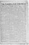 Thumbnail image of item number 1 in: 'The Carrollton Chronicle (Carrollton, Tex.), Vol. 34, No. 41, Ed. 1 Friday, August 19, 1938'.