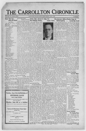 Primary view of object titled 'The Carrollton Chronicle (Carrollton, Tex.), Vol. 30, No. 29, Ed. 1 Friday, June 1, 1934'.