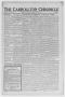 Primary view of The Carrollton Chronicle (Carrollton, Tex.), Vol. 27, No. 16, Ed. 1 Friday, March 6, 1931