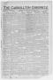 Primary view of The Carrollton Chronicle (Carrollton, Tex.), Vol. 34, No. 7, Ed. 1 Friday, December 24, 1937