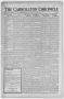 Primary view of The Carrollton Chronicle (Carrollton, Tex.), Vol. 30, No. 46, Ed. 1 Friday, September 28, 1934