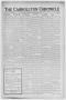 Primary view of The Carrollton Chronicle (Carrollton, Tex.), Vol. 27, No. 36, Ed. 1 Friday, July 24, 1931