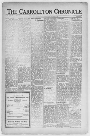 Primary view of object titled 'The Carrollton Chronicle (Carrollton, Tex.), Vol. 27, No. 47, Ed. 1 Friday, October 9, 1931'.