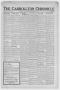 Primary view of The Carrollton Chronicle (Carrollton, Tex.), Vol. 27, No. 17, Ed. 1 Friday, March 13, 1931