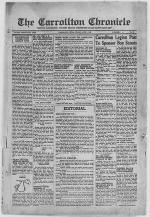 Primary view of object titled 'The Carrollton Chronicle (Carrollton, Tex.), Vol. FORTY-FIFTH YEAR, No. 30, Ed. 1 Friday, June 3, 1949'.