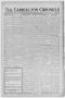 Newspaper: The Carrollton Chronicle (Carrollton, Tex.), Vol. 27, No. 50, Ed. 1 F…
