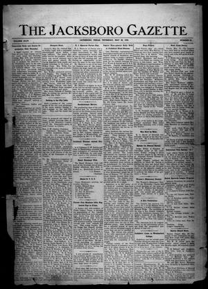 Primary view of object titled 'The Jacksboro Gazette (Jacksboro, Tex.), Vol. 44, No. 51, Ed. 1 Thursday, May 22, 1924'.